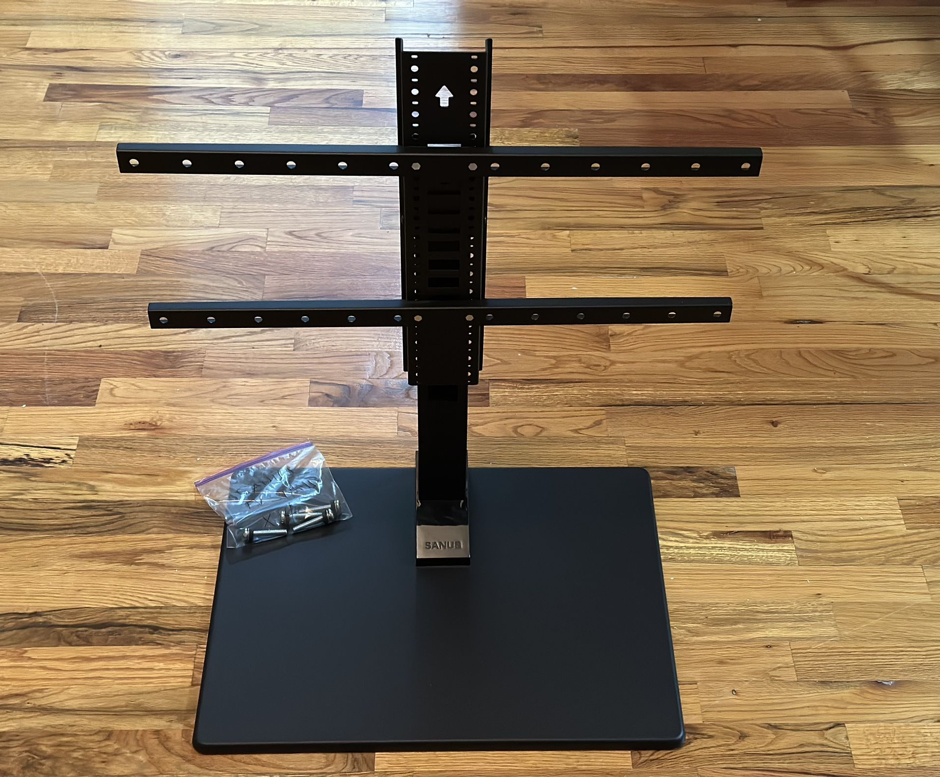 $180 Sanus Extra Large TV Swivel Base Mount Universal Stand for 40"- 86" Flat TV - OLTVS1