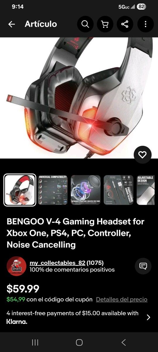 Hunterspider Gaming Headphones