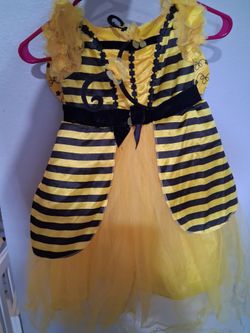 Bumble bee costume 3-4t
