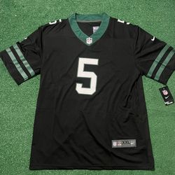 Garrett Wilson New York Jets Black Jersey