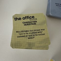 The Office Trivia Game