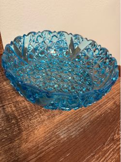 Vintage Decorative Blue Bowl