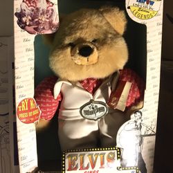 Taipow New In Box (NIB) Limited Edition Elvis Teddy Bear