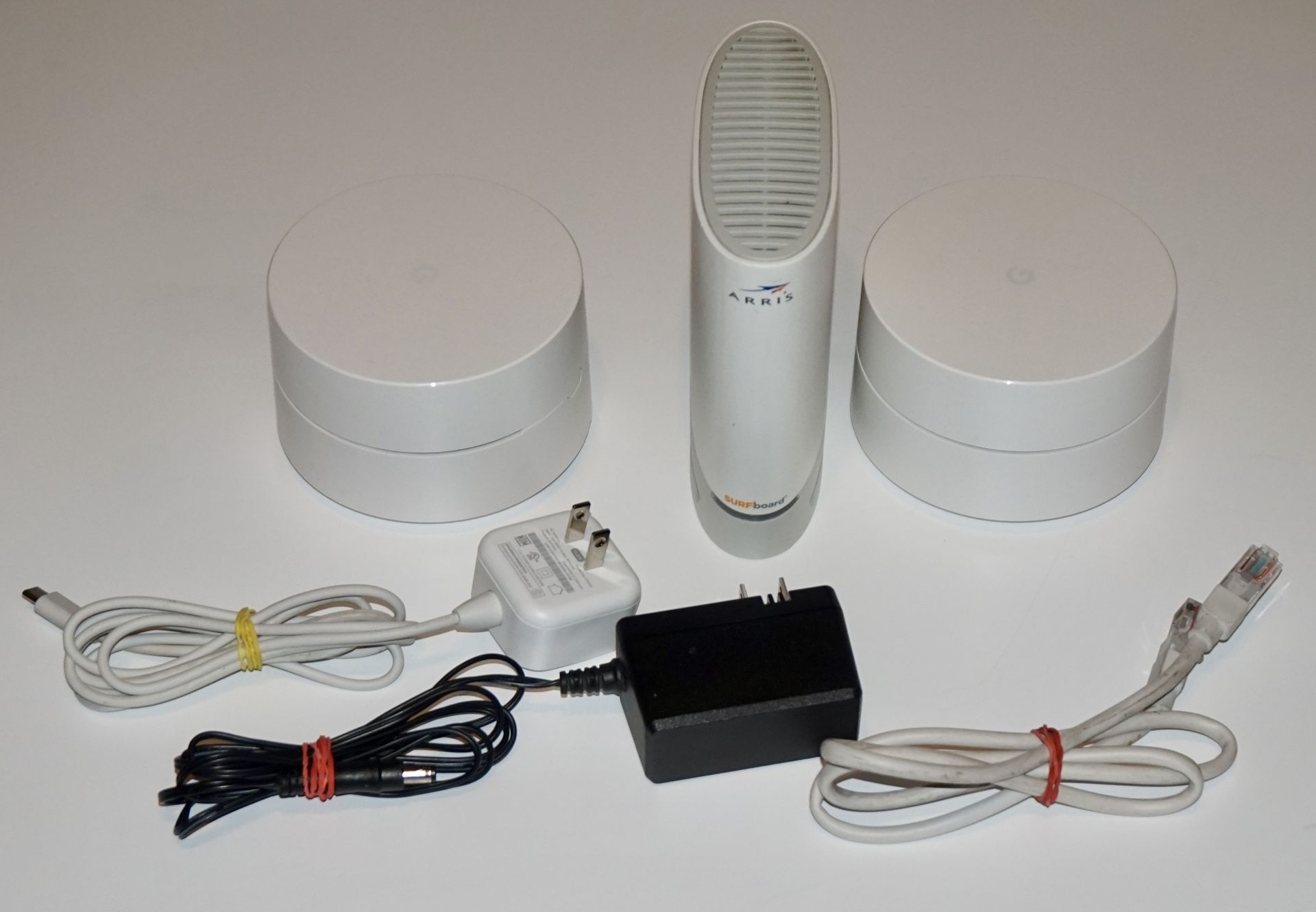 Arris S33 Modem And Google Mesh 2 Pack