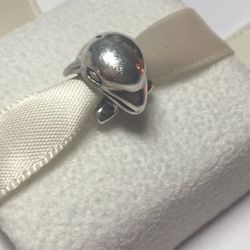 Authentic Pandora Sterling Silver Dolphin Charm (Retired) 790189