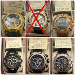 ❗️OFFERS OPEN❗️27 Invicta Watches for sale/trade