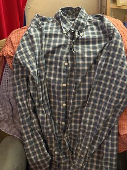 Ralph Lauren Men’s button done kind sleeve shirt size 17 1/2 44