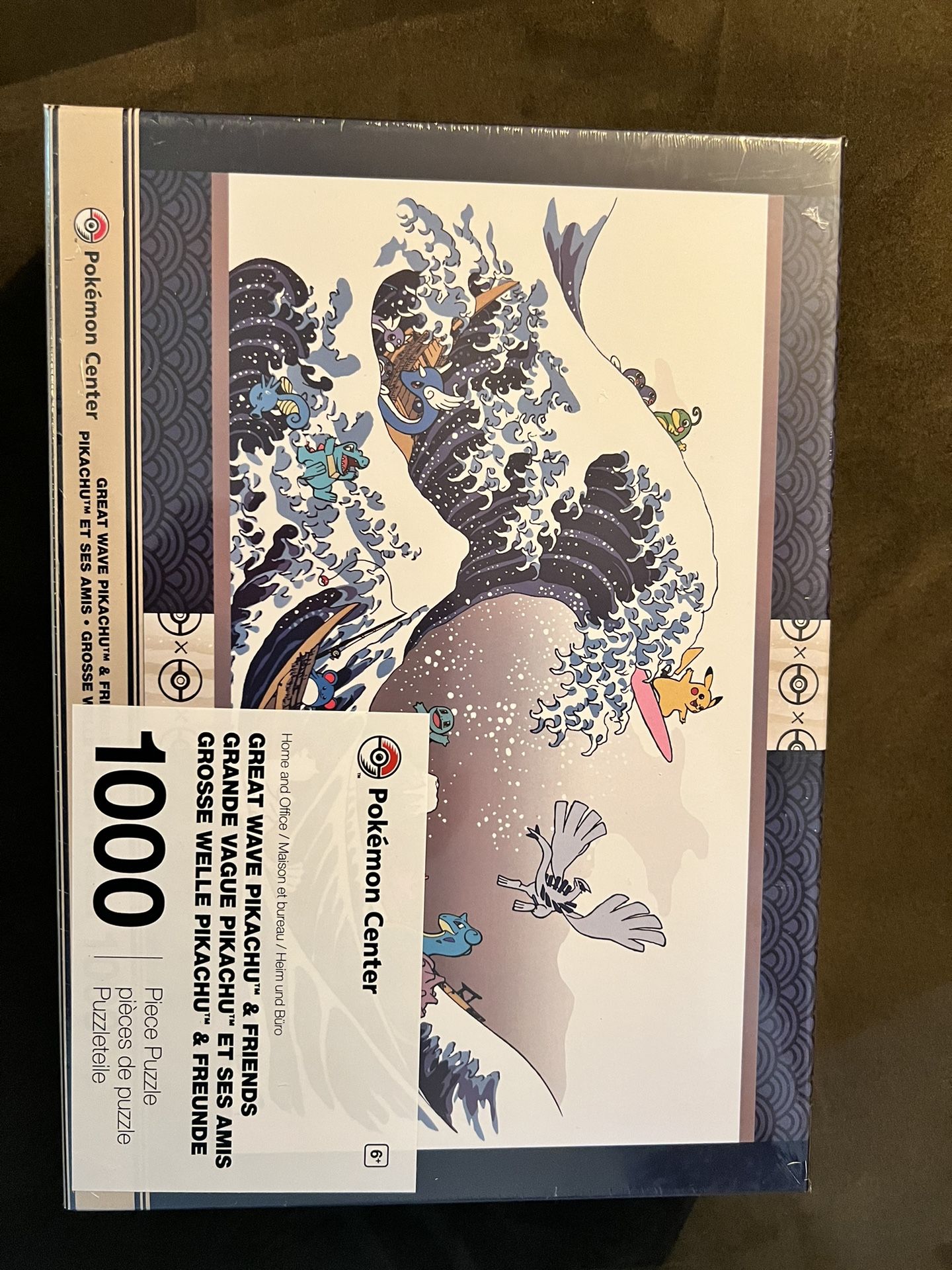 Pokemon Great Wave Pikachu & Friends Puzzle for Sale in