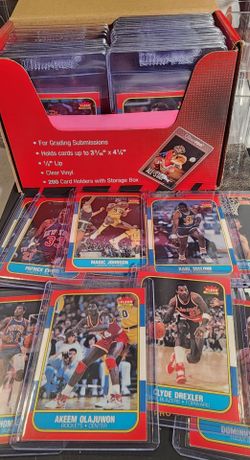 1986 Fleer Basketball near complete Sets