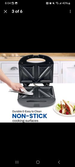 Sandwich Maker Toaster Panini Press Breakfast Sandwich Maker Non-Stick 2 Slices