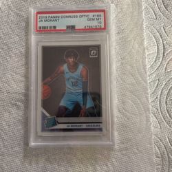 Ja  Morant Graded Rookie Card! Psa 10