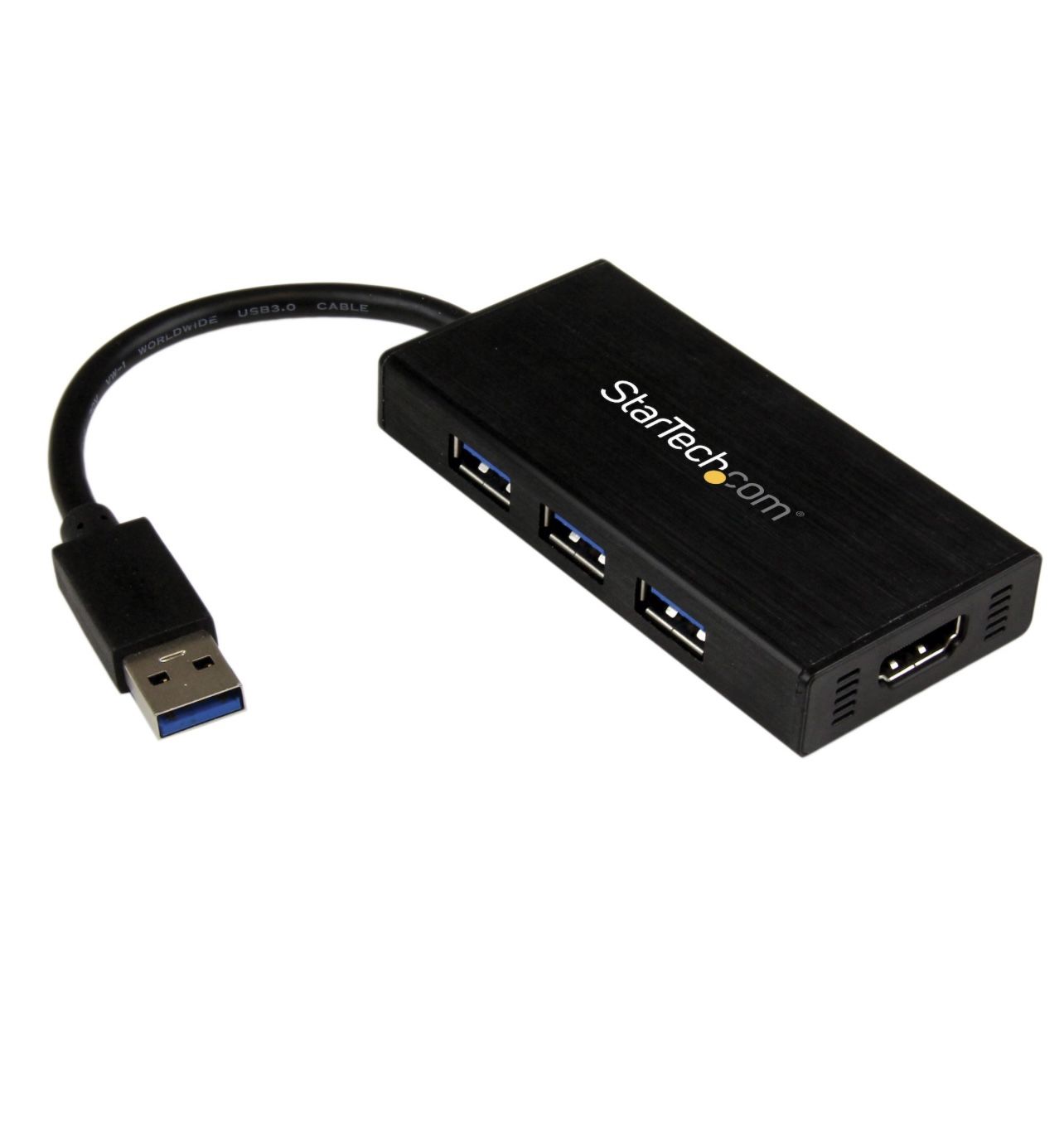 USB 3.0 to HDMI External Multi Monitor Graphics Adapter with 3-Port USB Hub – HDMI and USB 3.0 Mini Dock – 1920x1200 / 1080p