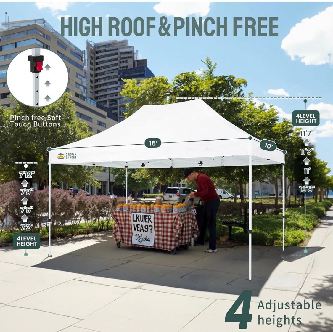 Canopy easy up 10x15 new in the box
