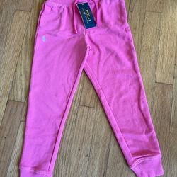 Polo Ralph Lauren Girls Jogger Pants size 6 Brand new with tags