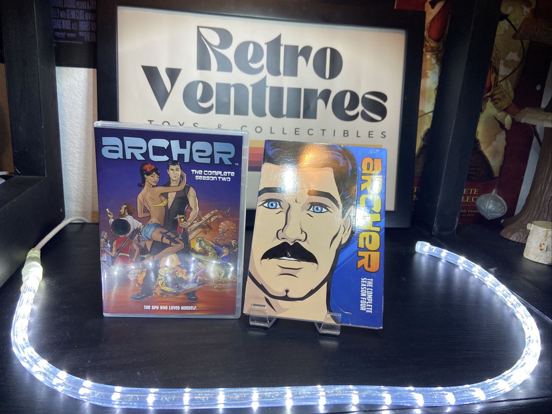 Archer: The Complete Season Four (DVD) Complete Preowned Excellent w Season 2