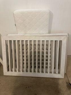 Restoration Hardware Crib and toddler bed conversion kit