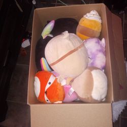 Big Box Of Squishmallows And Plushies 