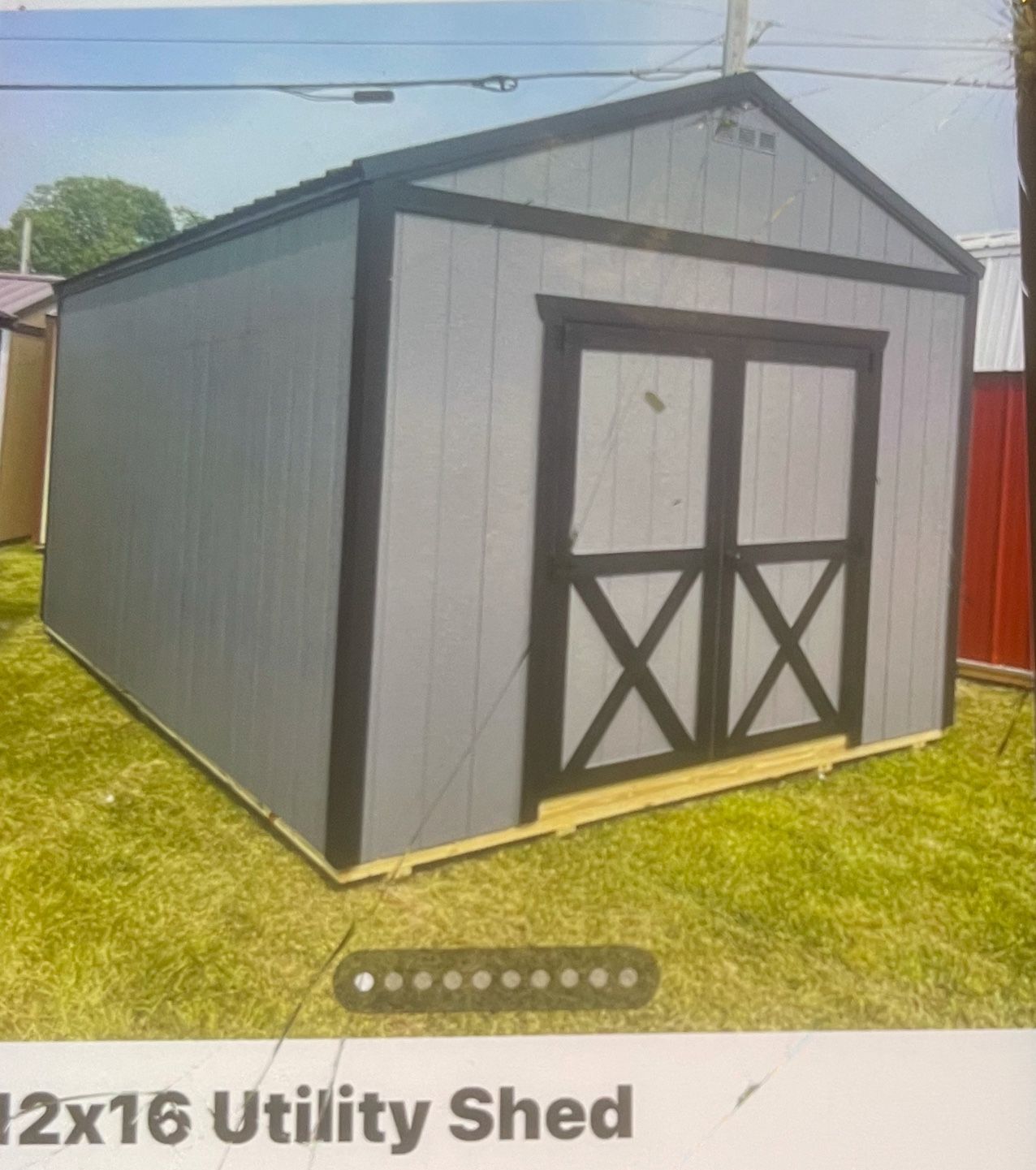 12/16 Utility Shed