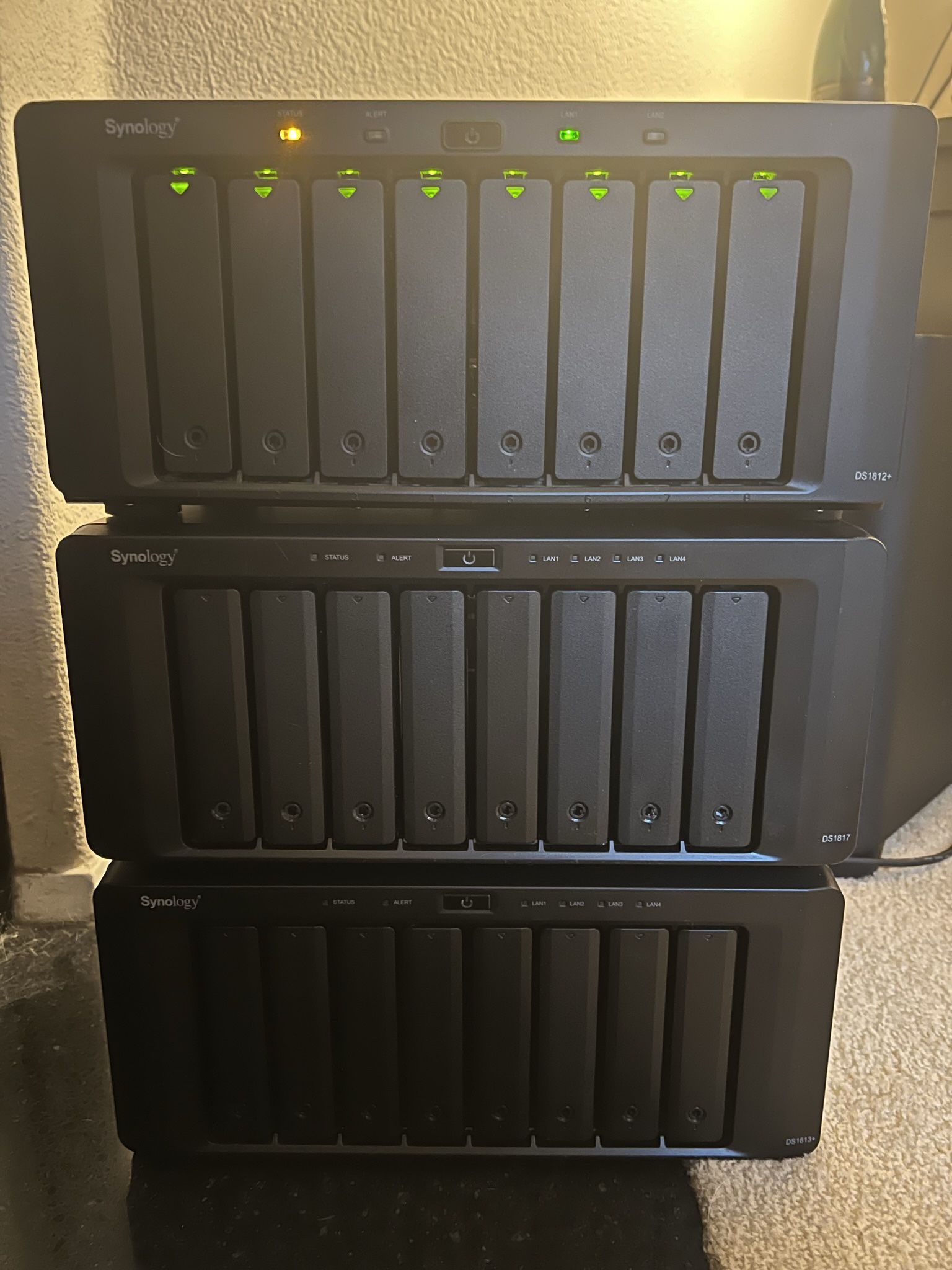 Renewed - 28TB Synology Network Attached Storage - DS1817