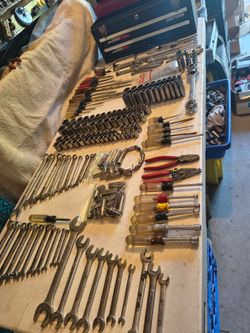Craftsman tools box with tools.. USA made