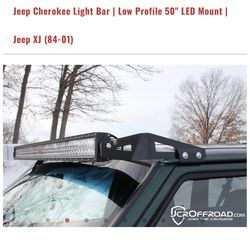 Jeep Xj Light Bar Mount