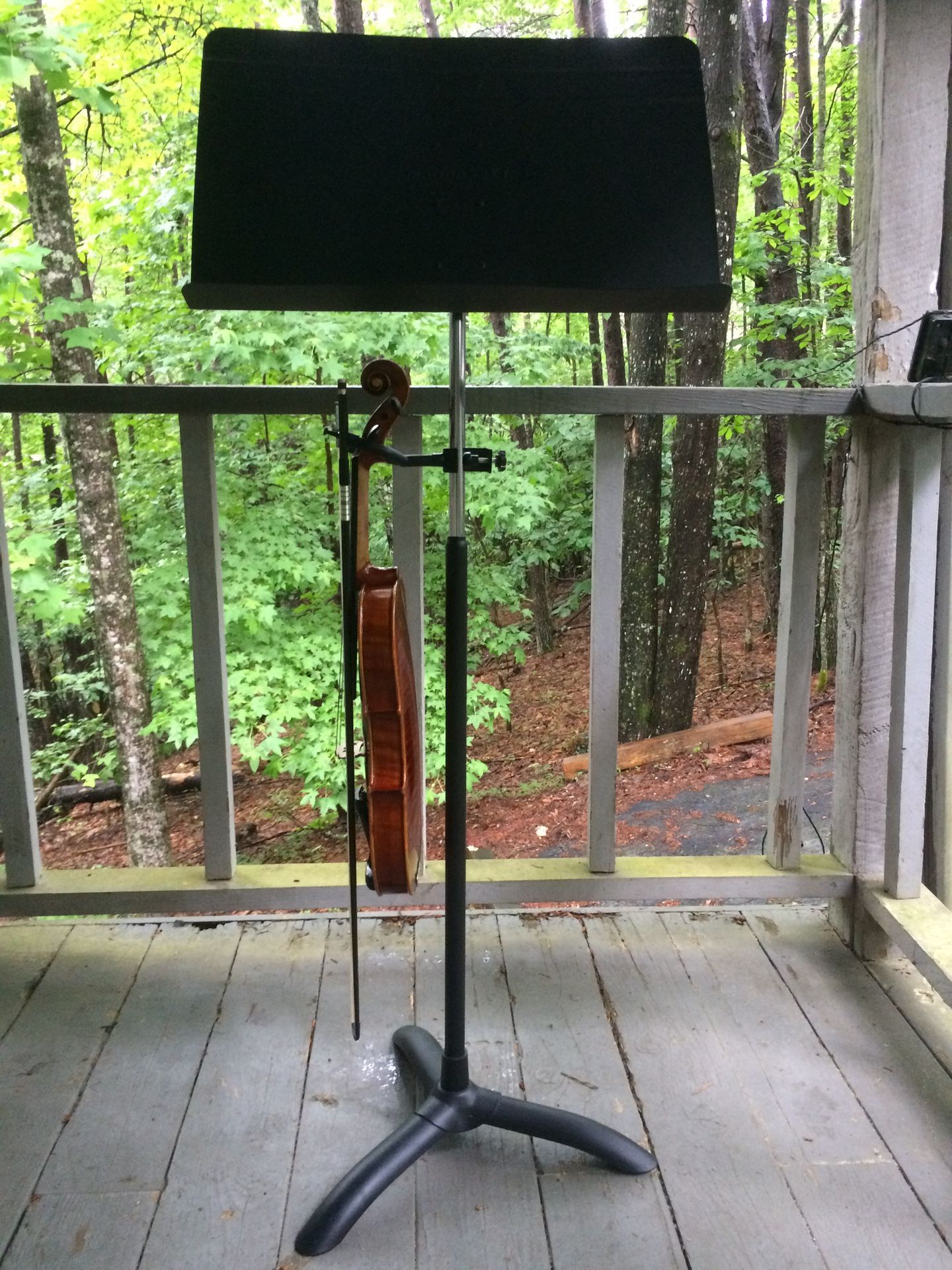 Violin Holder - Clamp (for music stand)