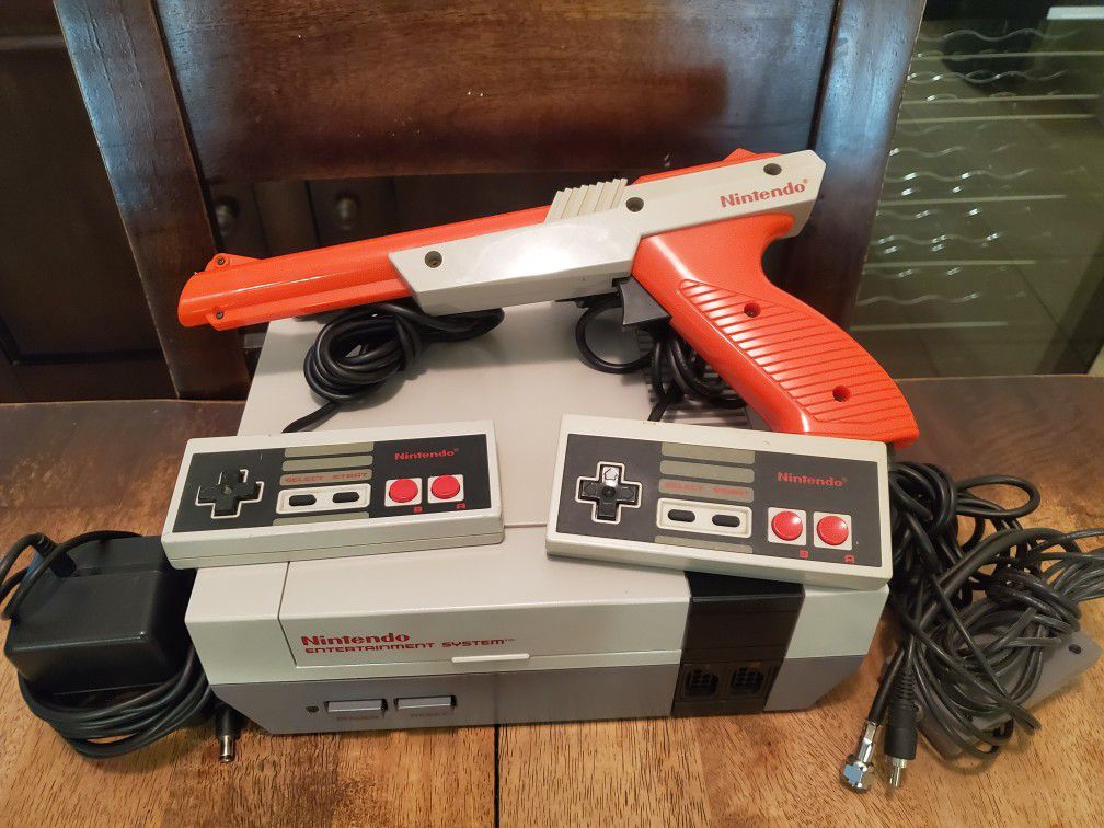 Nintendo with 36 games and a power pad