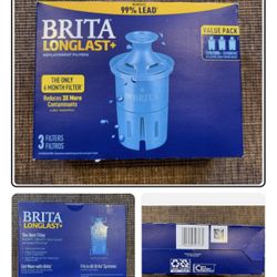 Brita Long Last Filter 3 Pack 