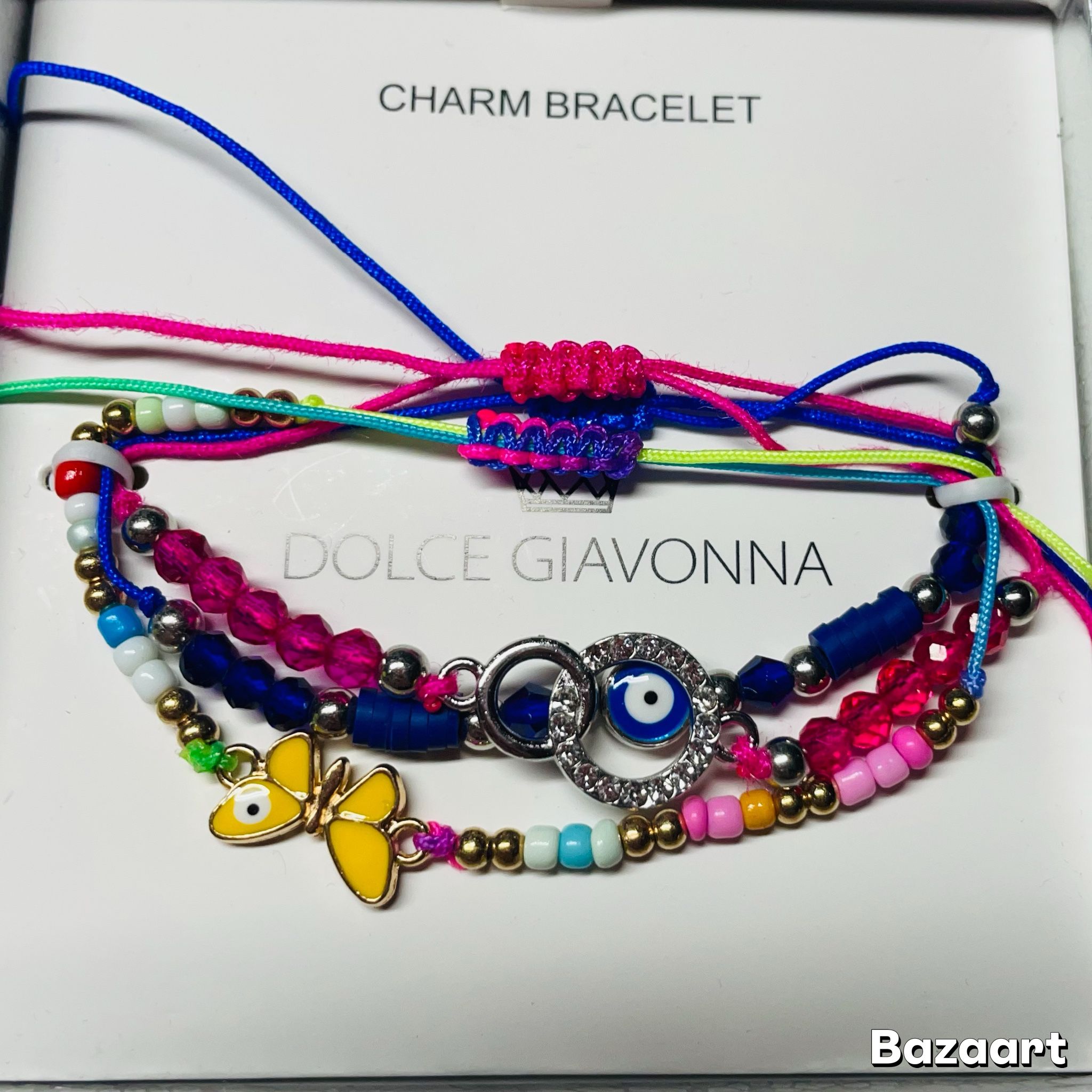 Dolce Giavonna 3 Piece Charm Bracket Set