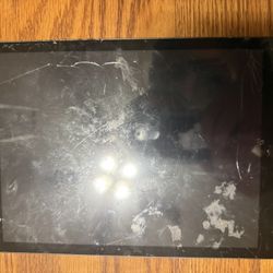 Apple iPad 8th Generation WiFi Black Cracked Front Glass