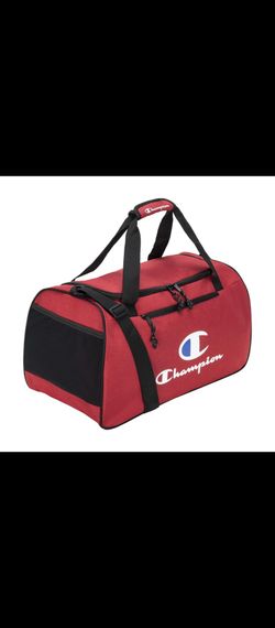 NEW Red Champion Travel Or Gym Duffle Bag