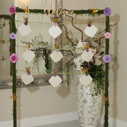 Enchanted Forest Theme seating Chart Stand