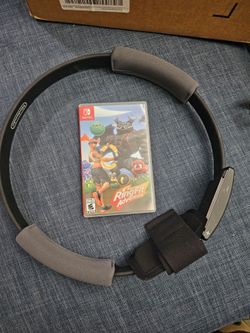 Ring Fit Adventure w/ Fit Ring no box
