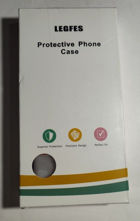 iPhone 15 Pro Magnetic Compatible With Mag safe / Kick Stand Tempered Glass Protector/Purple