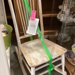 Chippy Phoenix Chair Company Armless Rocker Rocking Chair - Vintage - Antique