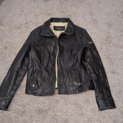 Faux Leather Jacket 
