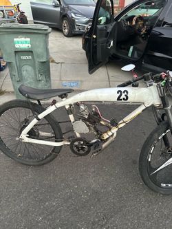 Custom gas bike