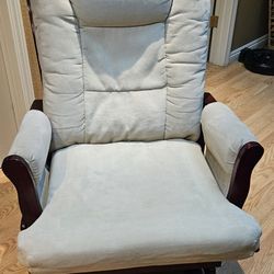 Cream Glider Chair Rocking