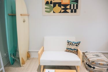 Modern Rattan Love seat
