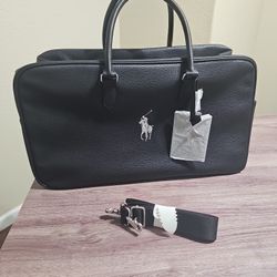 Polo Ralph Lauren Black Luggage & Travel Bag