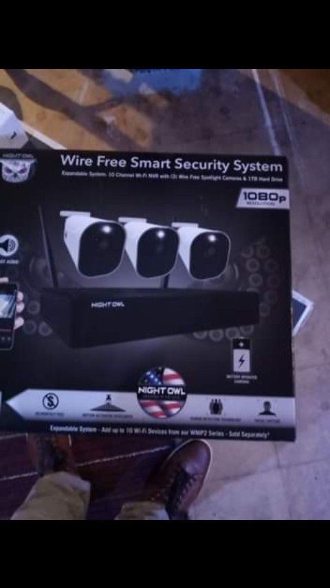 Night owl Wire free Security System