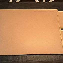 Never Used Wooden Puzzle Board With 4 Drawers