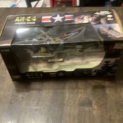AH 64 Longbow Apache helicopter model still inbox unopened diecast set