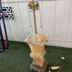Antique Marble Lamp
