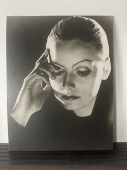 Greta Garbo Portrait/Photograph  Black& White 18wx23h