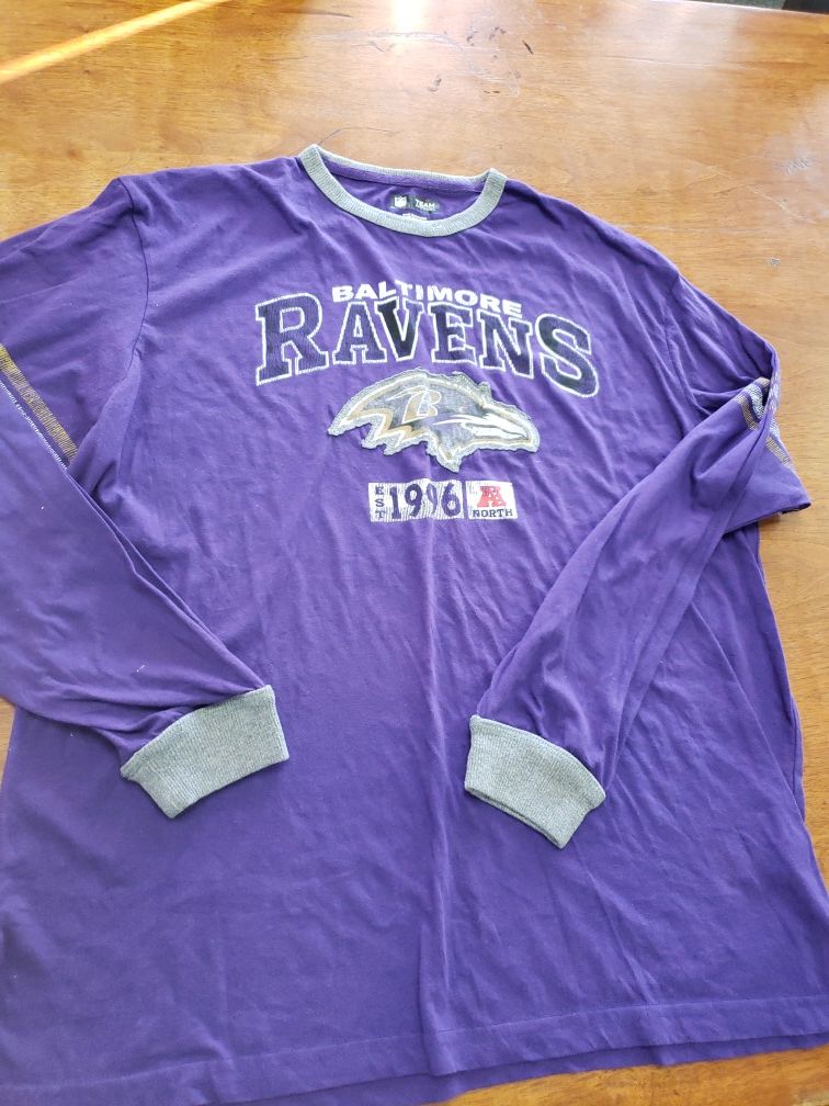 Baltimore Ravens long sleeve shirt XL