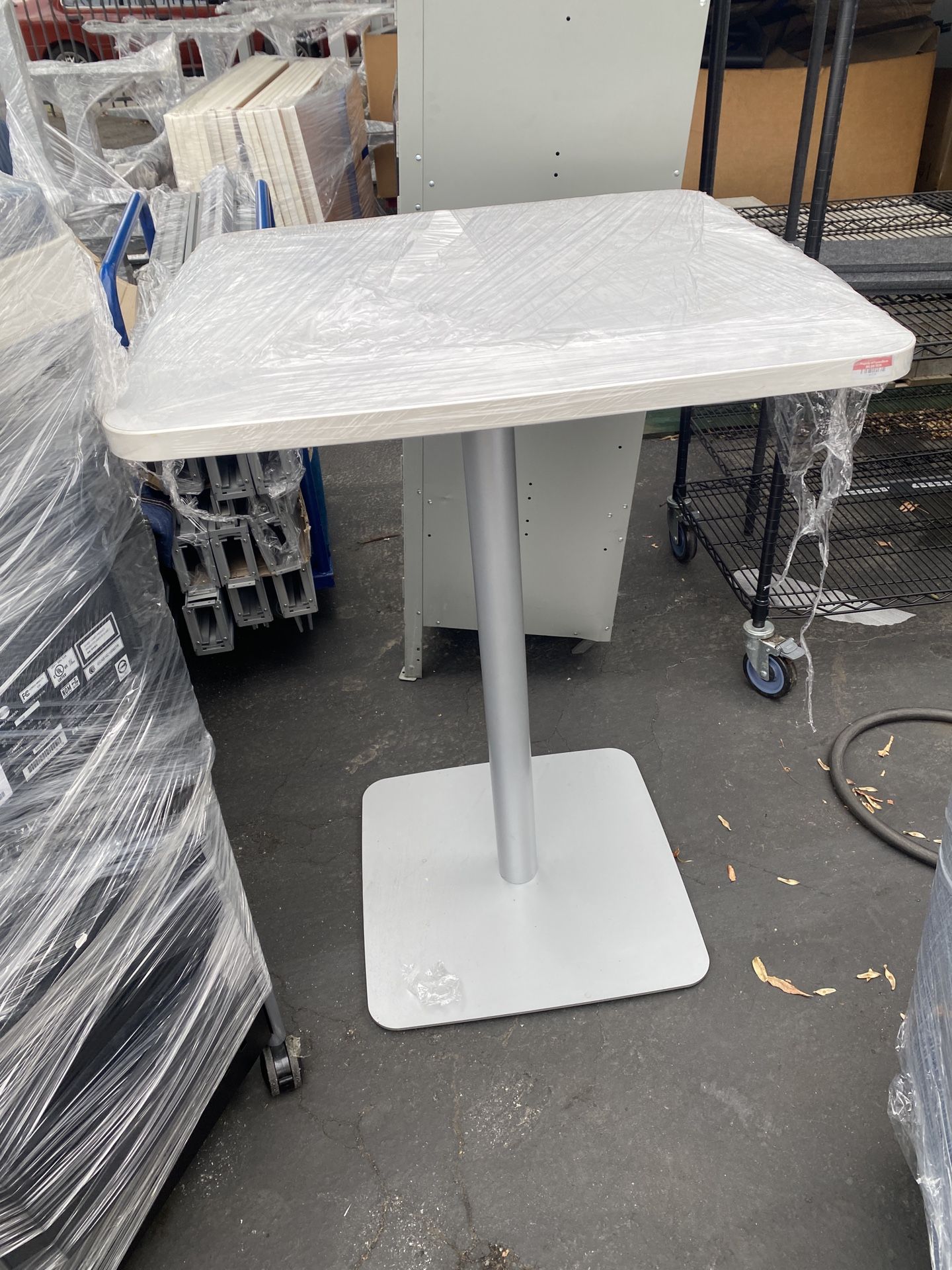 Bar Height Square Table