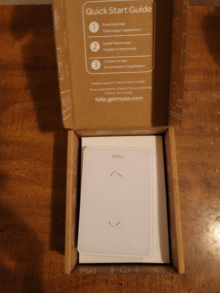 Mysa Smart Thermostat for Electric Baseboard and in-Wall Heaters V2