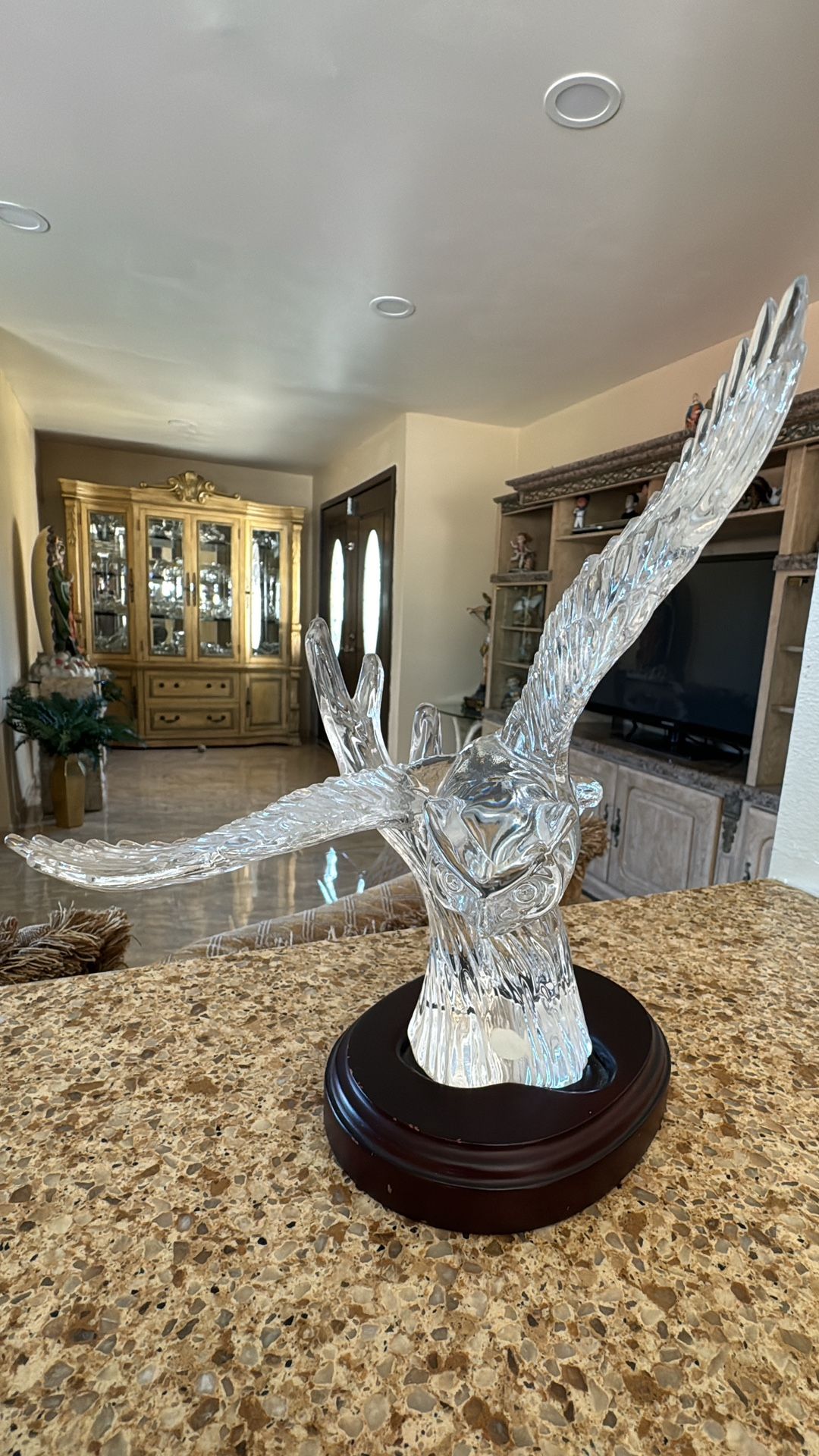 princess house figura de cristal