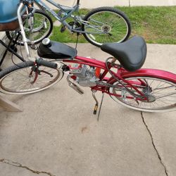 Gas Powered Bike $200